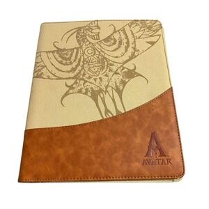 Disney Parks Avatar Pandora Na'vi Sketchbook Portfolio Folder FLAW